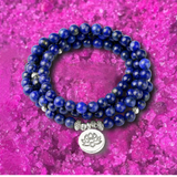Japamala Lápis Lazuli 108 Contas - 6 mm