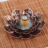Incensário Artesanal Flor de Lótus