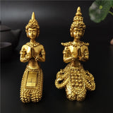 Escultura Buda Tailandês Dourado
