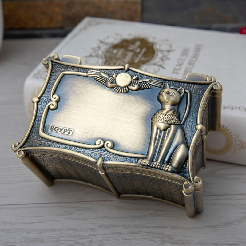 Porta Jóias Vintage Egípcio