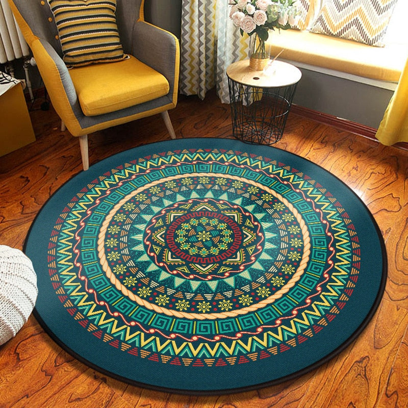 Tapete Oriental - Mandalas Tibetanas