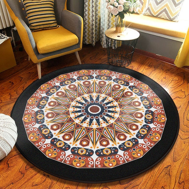 Tapete Oriental - Mandalas Tibetanas