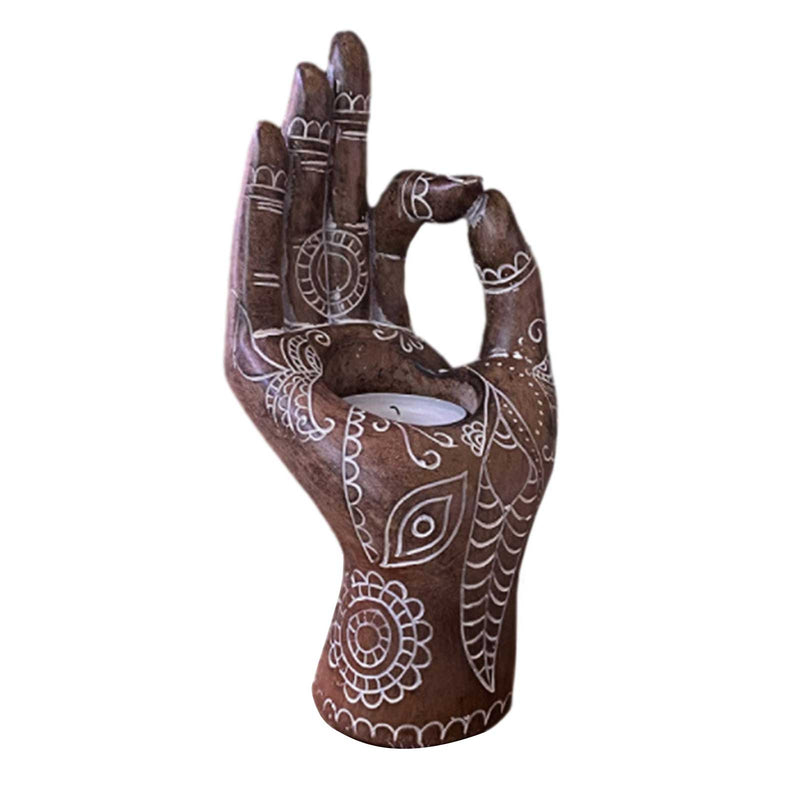 Castiçal Budista Meditação