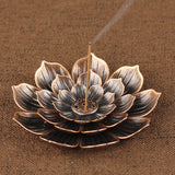 Incensário Artesanal Flor de Lótus