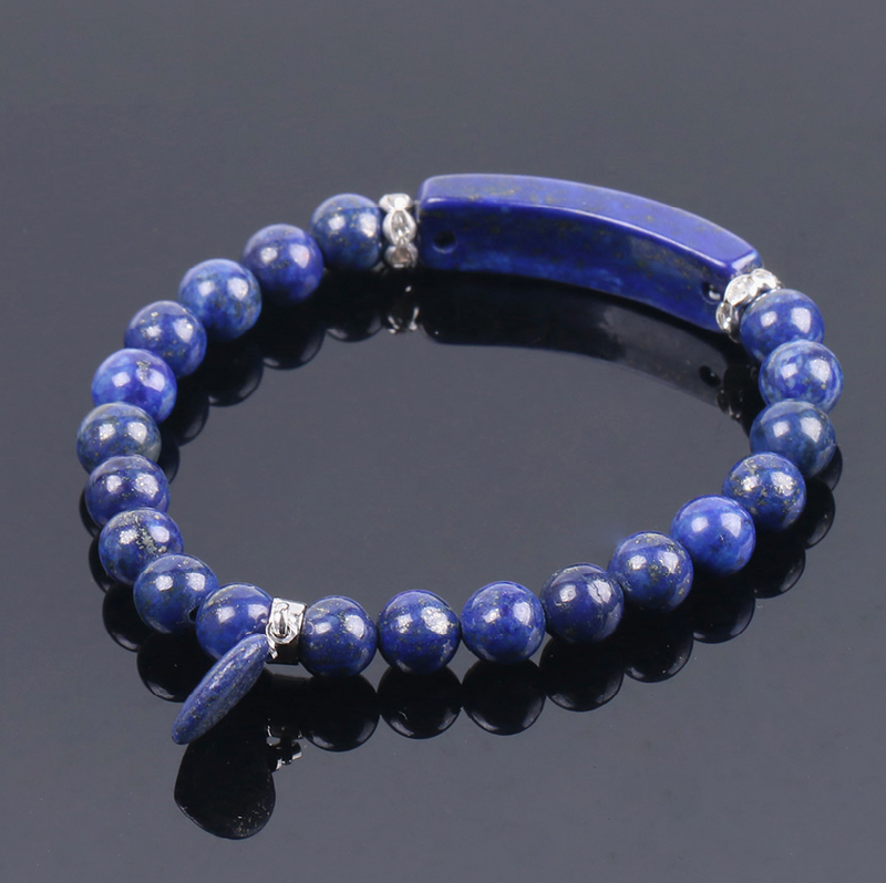 Pulseira Tibetana em Lápis Lazuli