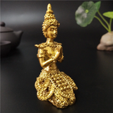 Escultura Buda Tailandês Dourado
